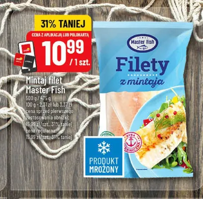 Mintaj filet Master Fish promocja w POLOmarket