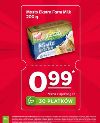 Masło ekstra promocja w Stokrotka