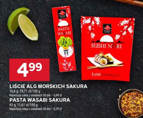 Pasta wasabi promocja w Stokrotka