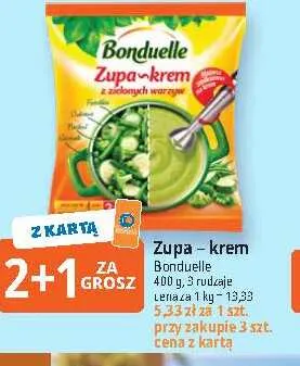 Zupa-krem Bonduelle promocja w Leclerc