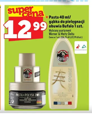 Gąbka do pielęgnacji obuwia Bufalo promocja w TOPAZ