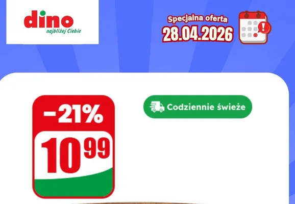 Specjalna oferta na 28.04.2026 - promocje spoza gazetki, strona 2 promocja w Dino