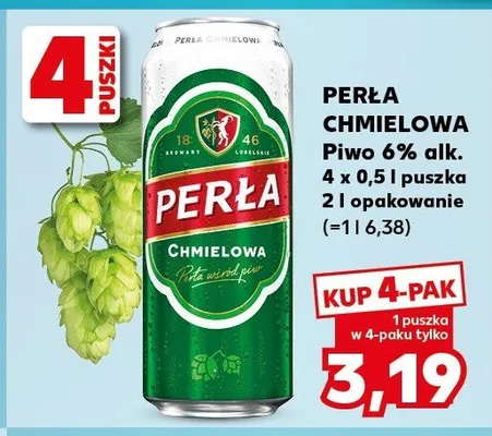 Piwo chmielowa promocja w Kaufland