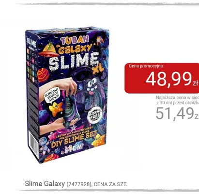 Slime Galaxy Tuban XL promocja w Smyk