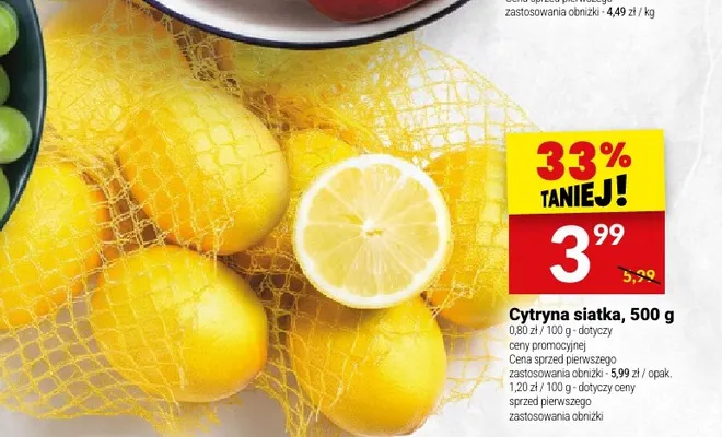 Cytryny siatka promocja w Twój Market