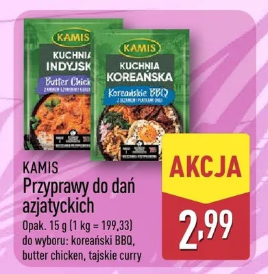 Przyprawy do dań azjatyckich promocja w Aldi