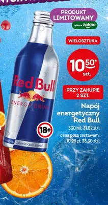 Napój energetyczny Red Bull promocja w Żabka