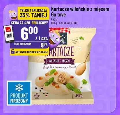 Kartacze wileńskie z mięsem Go tove promocja w POLOmarket