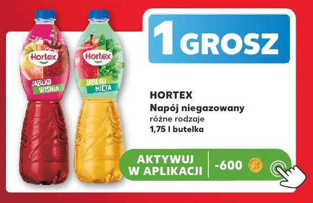 Napój niegazowany Hortex promocja w Kaufland