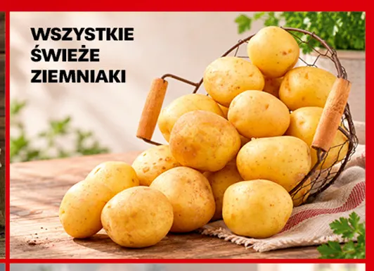 Świeże ziemniaki promocja w Biedronka