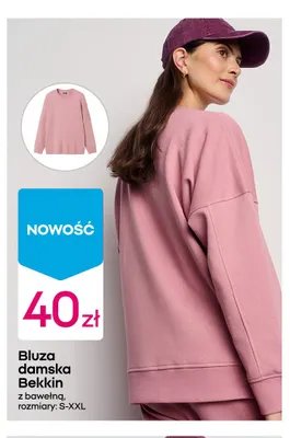 Bluza damska Bekkin promocja w Pepco