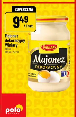 Majonez dekoracyjny Winiary promocja w POLOmarket