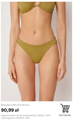 Brazyliany dół od kostiumu Calzedonia promocja w Calzedonia