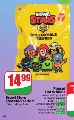 Brawl Stars saszetka seria 2 promocja w Dino