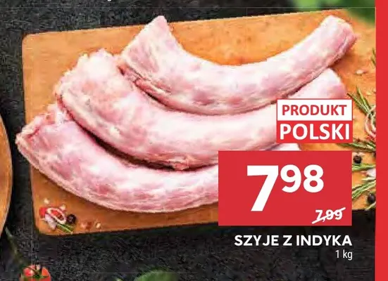 Szyje z indyka promocja w Stokrotka