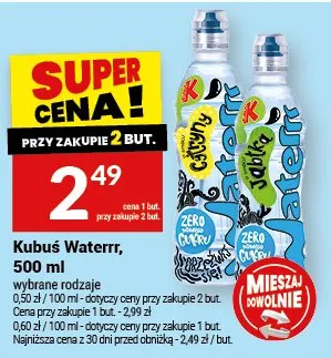 Kubuś Waterrr promocja w Twój Market