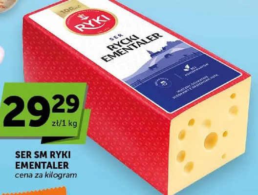 Ser SM Ryki Ementaler cena za kilogram promocja w Groszek