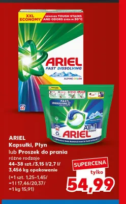 Kapsułki do prania Ariel promocja w Kaufland