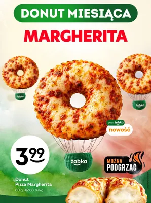 Donut Pizza Margherita promocja w Żabka