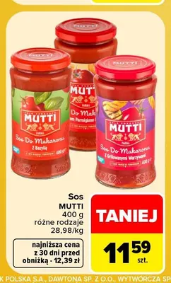 Sos Mutti promocja w Carrefour