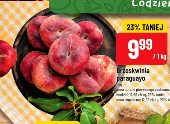 Brzoskwinia paraguayo promocja w POLOmarket