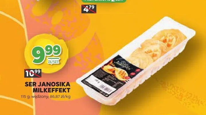 Ser janosika wędzony promocja w Stokrotka