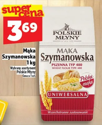 Mąka Szymanowska typ 480 promocja w TOPAZ