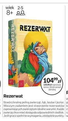 Gra Rezerwat promocja w Empik