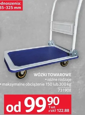 Wózki towarowe 731908 promocja w Selgros