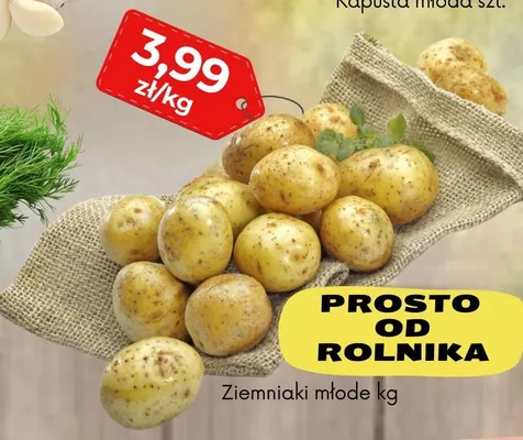 Ziemniaki młode promocja w emma MARKET