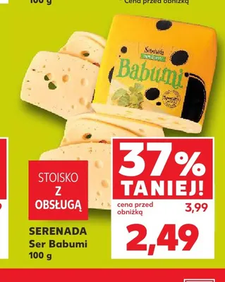 Ser Babumi Serenada promocja w Kaufland