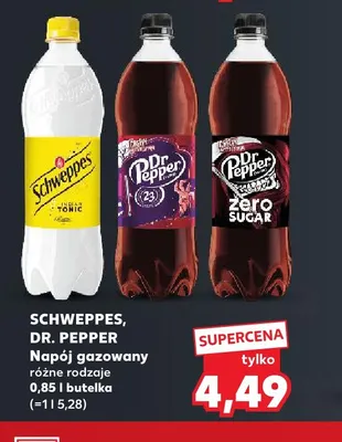 Napój gazowany Dr Pepper Zero Sugar promocja w Kaufland