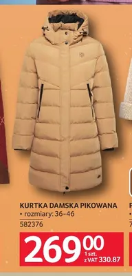 Kurtka damska pikowana promocja w Selgros