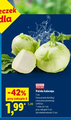 Polska kalarepa Ryneczek Lidla promocja w Lidl