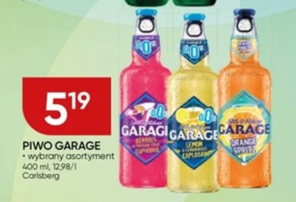 Piwo Garage promocja w Chata Polska