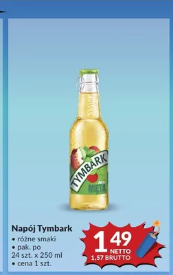 Napój Tymbark Jabłko Mięta promocja w Makro