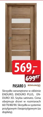 Skrzydło wewnętrzne Pasaro 3 promocja w Dobre Dla Domu