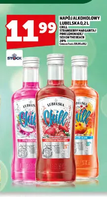 Napój alkoholowy Lubelska Chill Sex on the Beach promocja w TOPAZ