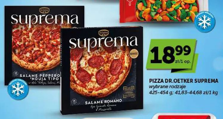 Pizza Dr.Oetker Suprema Salame Pepperoni 'Nduja Tipo promocja w Euro Sklep
