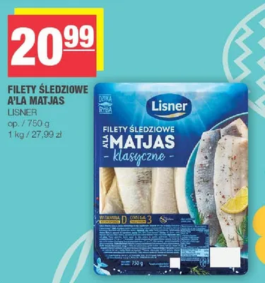 Filety śledziowe w oleju matjas promocja w SPAR