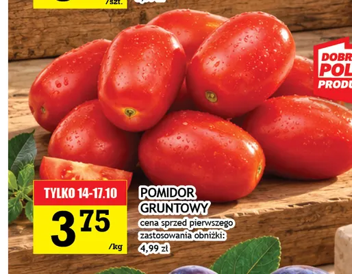 Pomidory gruntowe promocja w Gram Market