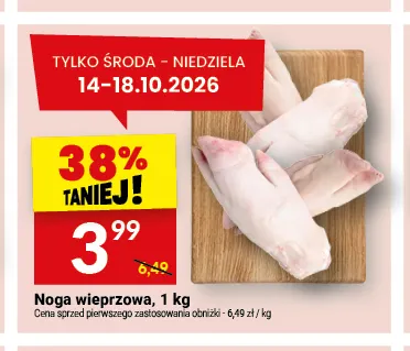 Noga wieprzowa promocja w Twój Market