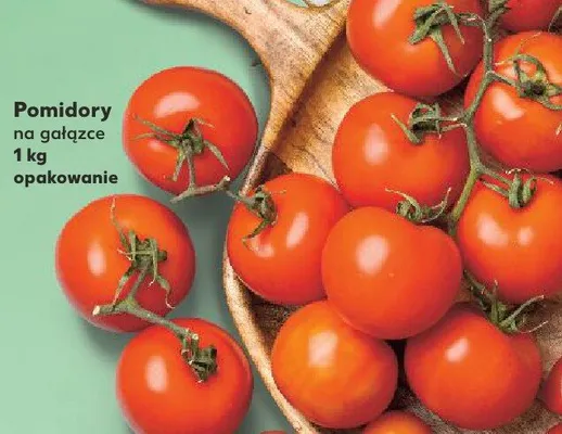 Pomidory na gałązce promocja w Kaufland
