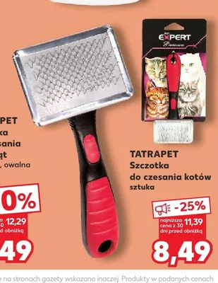 Szczotka do czesania kotów TATRAPET promocja w Kaufland