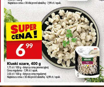Kluski szare Białecki Kuchnia promocja w Twój Market