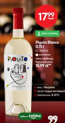 Wino białe Blanco promocja w Żabka