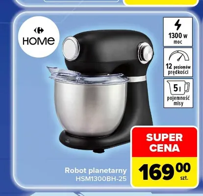 Robot planetarny Carrefour Home HSM1300BH-25 promocja w Carrefour
