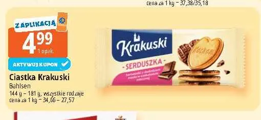 Ciastka Krakuski promocja w Leclerc