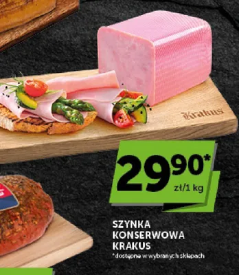 Szynka konserwowa Krakus promocja w Groszek