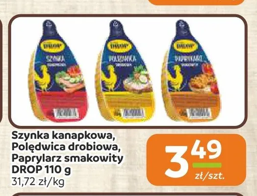 Polędwica drobiowa Drop promocja w Społem Częstochowa